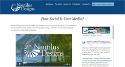 Desktop Screenshot of nautilusdesigns.com